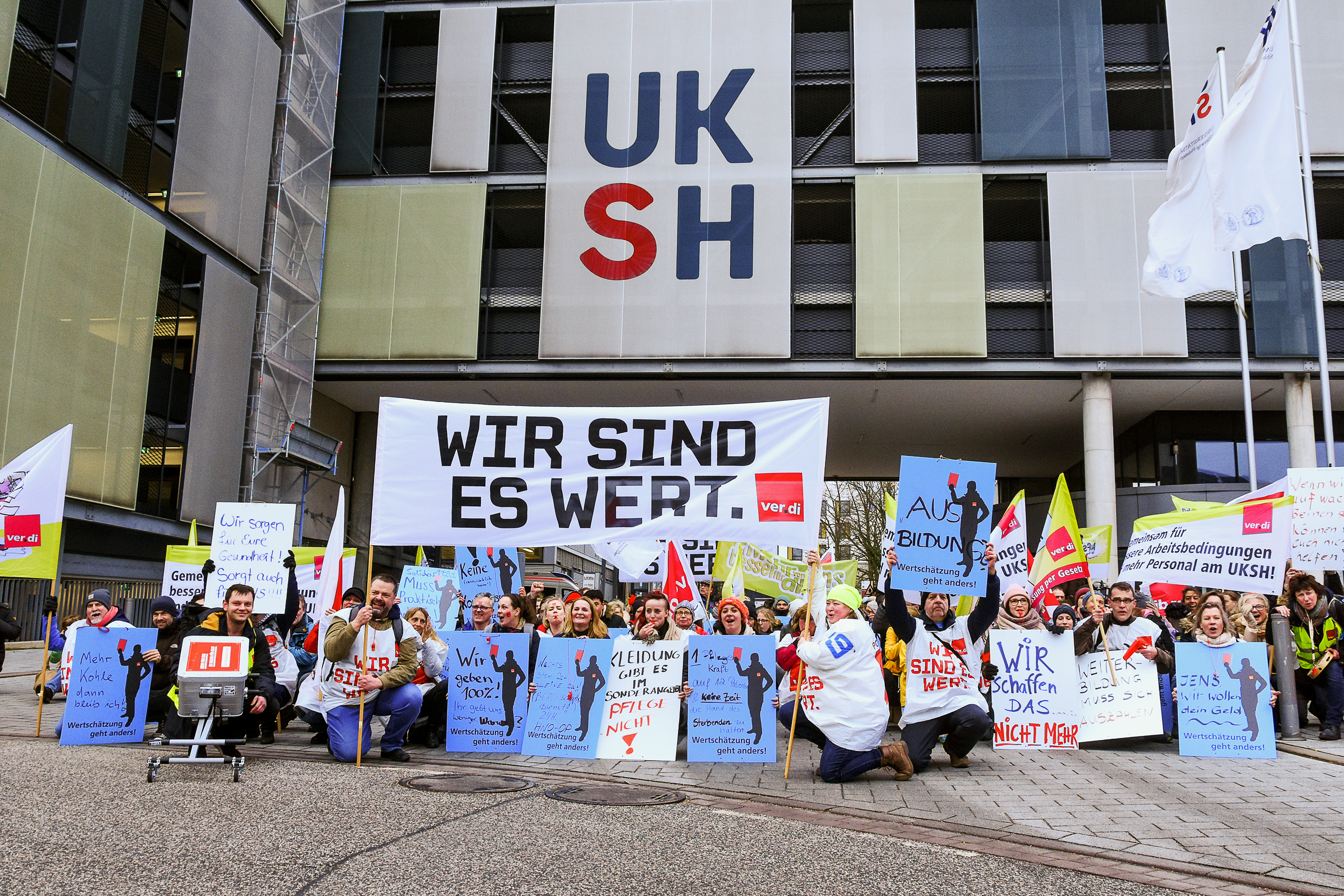 . am 19.02.2019 in Kiel, Centrum, , Photo: Michael Slogsnat, Bordesholm.